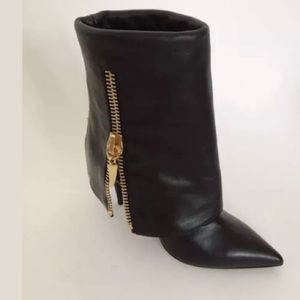 Giuseppe Zanoti Fold Over Booties